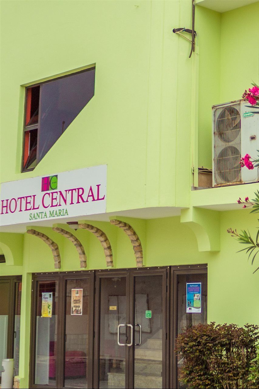 Hotel Central Sal Santa Maria Buitenkant foto